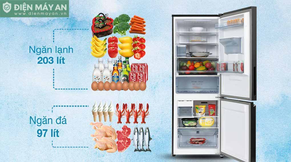 Tủ lạnh Panasonic Inverter 300 lít NR-BV331GPKV